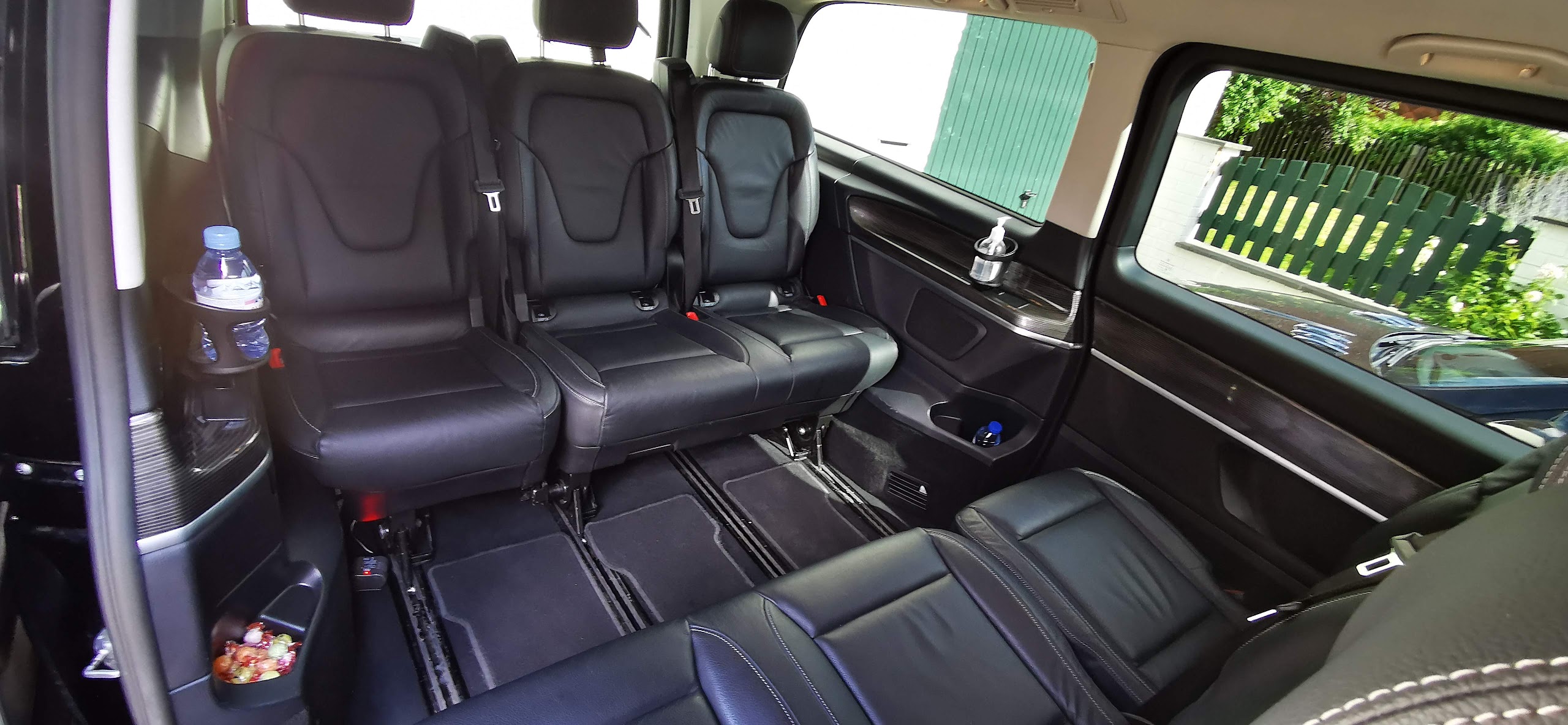 Mercedes V-Class interior — CEVAL premium chauffeur