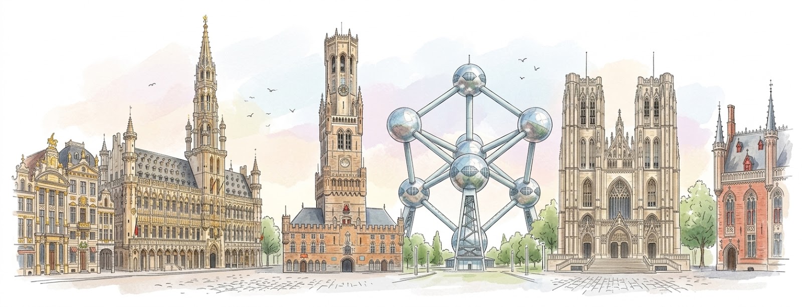 CEVAL private tours Belgium Europe