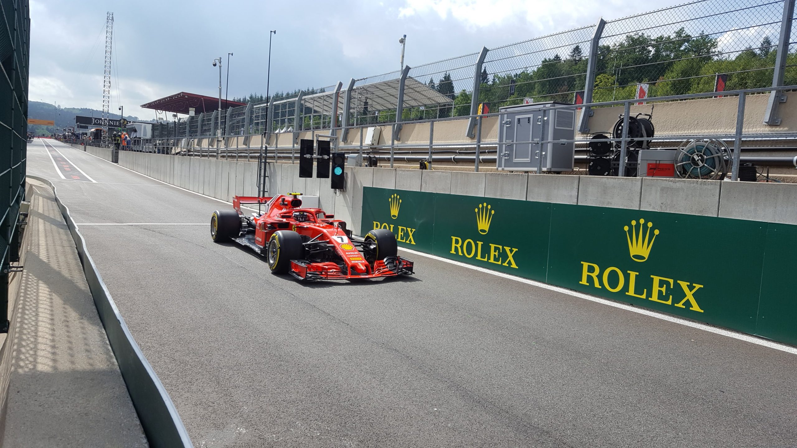 Formula 1 Ferrari Spa Belgium — CEVAL chauffeur